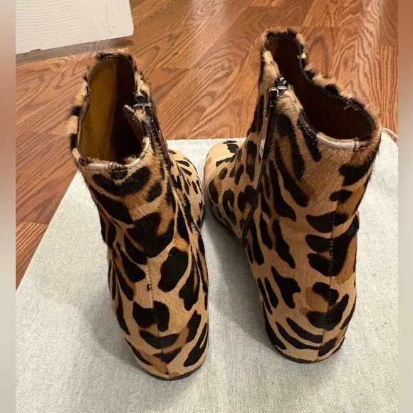 Aquatalia Animal Print Ankle Booties - Picture 4 of 10